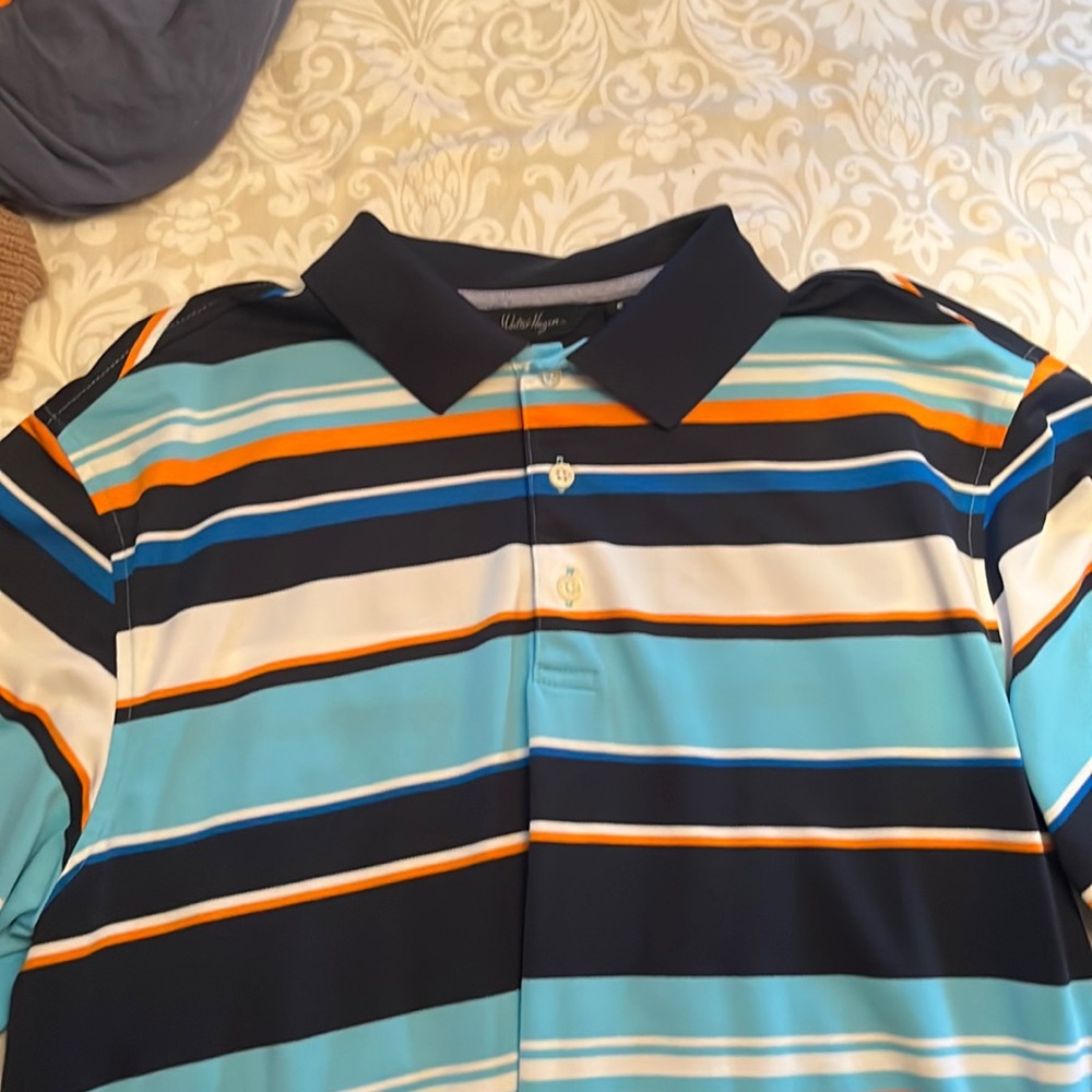 Walter Hagan 1/4 button down